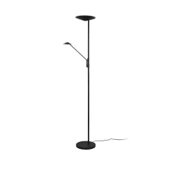 LED-gulvlampe Brantford læselampe sort mat^Trio Lighting Online