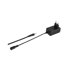 Globo LED-gulvlampe Ebro, højde 194 cm, nikkelfarvet, 2-lys.