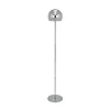 Trio Lighting LED-gulvlampe Flynt, højde 130 cm, kromfarvet, metal, CCT