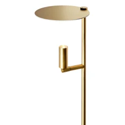 Carpyen Gulvlamper>LED-gulvlampe Kelly, justerbar spot, guld/guld