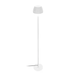 Briloner LED-gulvlampe Loca, antik hvid, højde 123 cm, plast/metal