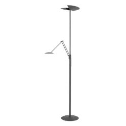 LED-gulvlampe New Sapporo, sort, 183 cm metal Dæmper CCT^HighLight Online