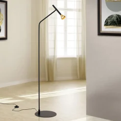 LED-gulvlampe Odeon, højde 147 cm, metal^ORION Sale