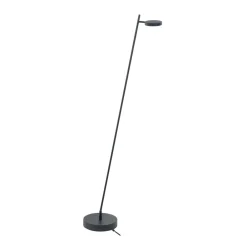 HighLight LED-gulvlampe Round Move, 1 lyskilde sort 142 cm CCT dæmpbar