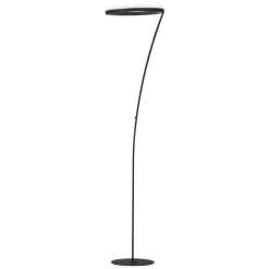 FISCHER & HONSEL Gulvlamper>LED-gulvlampe Sirko, sandfarvet, højde 177 cm, metal, CCT