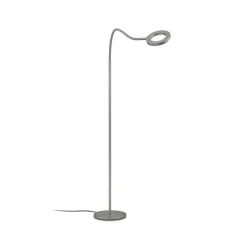LED-gulvlampe Tessa-Flex, antracit, dæmpbar^Knapstein Outlet