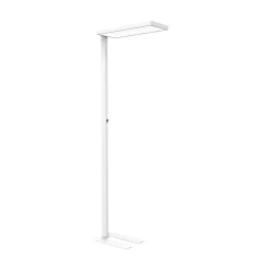 LED-gulvlampe til kontor jura, hvid, aluminium, 196,5 cm, 4000 K^Maul Outlet