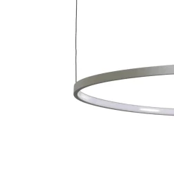 Nowodvorski Lighting LED-hængelampe CIRCOLO, olivgrøn, Ø 30/45/60 cm, 3 lyskilder