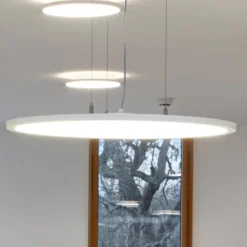 Performance in Lighting LED-hængelampe FL Round 777 PL OP on/off 44W 830