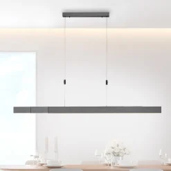 PURE LED-hængelampe Moto, platin, dæmpbar, CCT