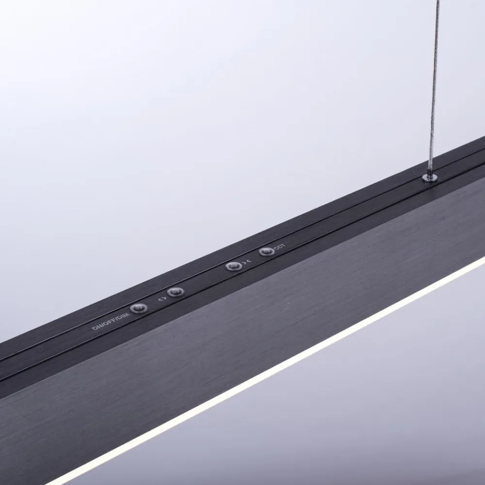 PURE LED-hængelampe Moto, platin, dæmpbar, CCT