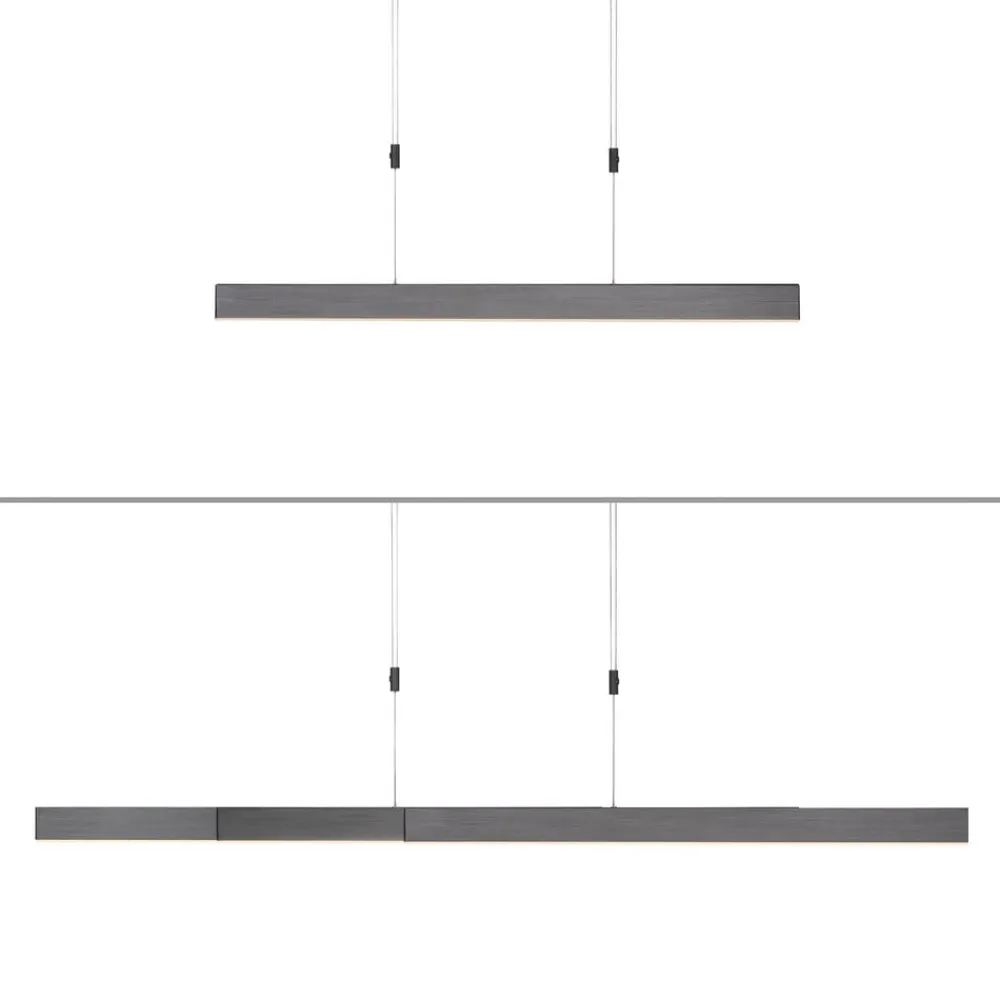 PURE LED-hængelampe Moto, platin, dæmpbar, CCT