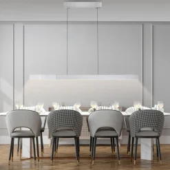 LED-hængelampe Moto-Rise, diamant, aluminium, CCT^PURE Hot