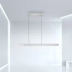 LED-hængelampe Moto-Rise, diamant, aluminium, CCT^PURE Hot