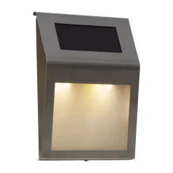 STAR TRADING LED-husnummerlampe med solcelle Wally