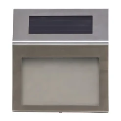 STAR TRADING LED-husnummerlampe med solcelle Wally