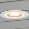 LED-indbygningslampe 7875 til udendørs loft, hvid^Konstsmide Outlet