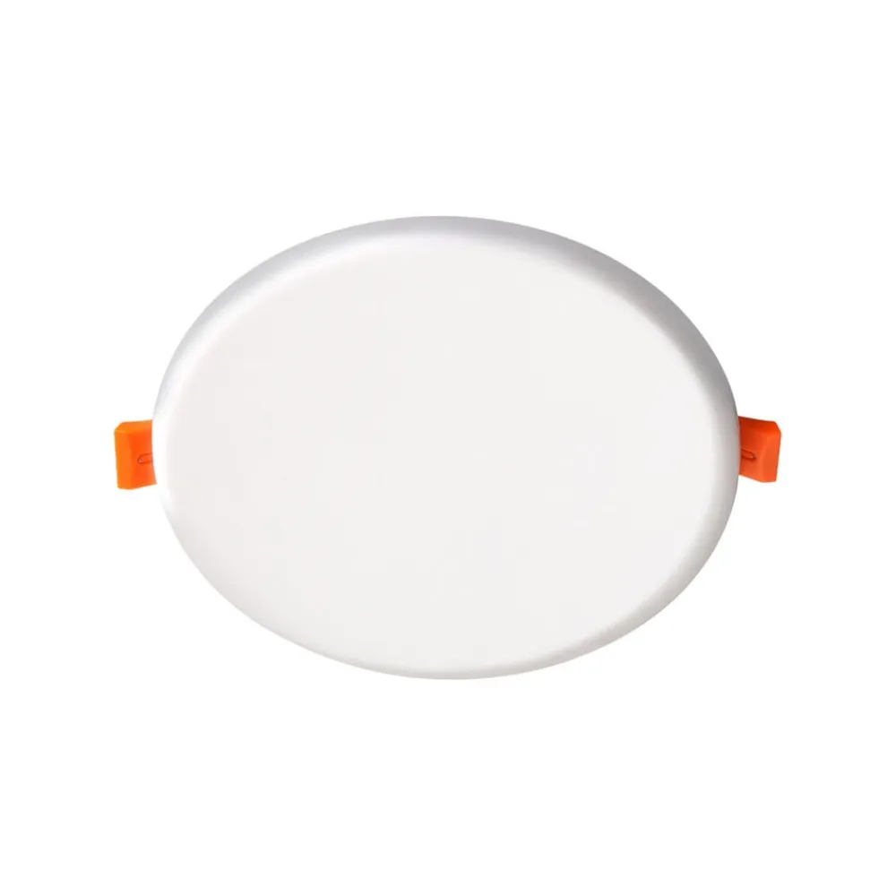 Näve LED-indbygningslampe Suma, Ø 15,5 cm, hvid, dæmpbar, IP44