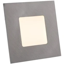 LED-indbygningslampe til indbyggede kasser, sølv^Heitronic Clearance