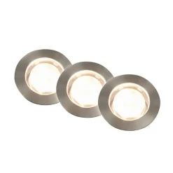 LED-indbygningsspot 3916032 IP67 12 V 3-delt startsæt Ø 4,5 cm potte^Briloner Discount