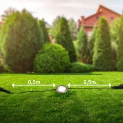 LED-indbygningsspot 3916032 IP67 12 V 3-delt startsæt Ø 4,5 cm potte^Briloner Discount