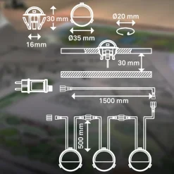 Briloner Nedgravet Udebelysning|Udendørs Spot><noscript><img width=