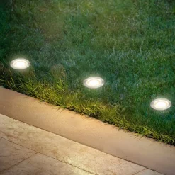 Briloner LED-indbygningsspot 3912032 IP67 12V 3x-startersæt Ø3cm stål