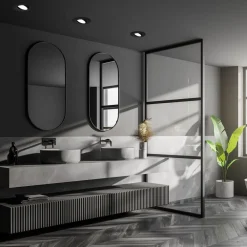 Briloner Loftlamper|Indbygningsspots>LED-indbygningsspot 7597 3sæt IP65 4.000 K sort