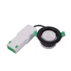 Hera Loftlamper>LED-indbygningsspot Eco R 68 stål Ø 9 cm metal IP65 CCT