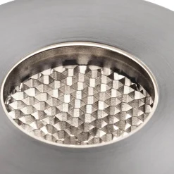 FARO BARCELONA Nedgravet Udebelysning|Udendørs Spot>LED-indbygningsspot Grund, nikkel, Ø 8 cm, aluminium/stål