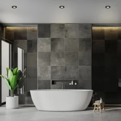 LED-indbygningsspot Kulana sort sæt af 3 IP65^Briloner Outlet