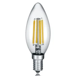 LED-kerte E14 4 W filament 2.700 K kontaktdæmper^Trio Lighting Clearance