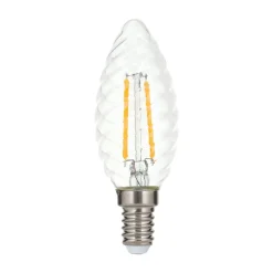 ORION Filament Pære>LED-kertepære E14 3 W 2.700 K Filament drejet