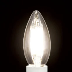 ORION LED-kertepære E14 4,5 W C35 Filament 827 dæmpes