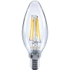 Sylvania Filament Pære>LED-kertepære E14 ToLEDo Filament 4,5W 827 klar