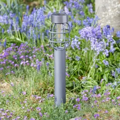 LED-lampe med jordspyd Anglia, 2 stk., antracit, IP44^SMART GARDEN New