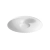 LED-loftlampe Basin_P, hvid, metal, Ø 48 cm^Linea Light Online