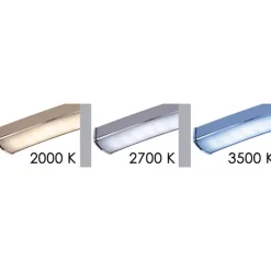 LED-loftlampe Cross tunable white, 5 lys, krom^FISCHER & HONSEL Online