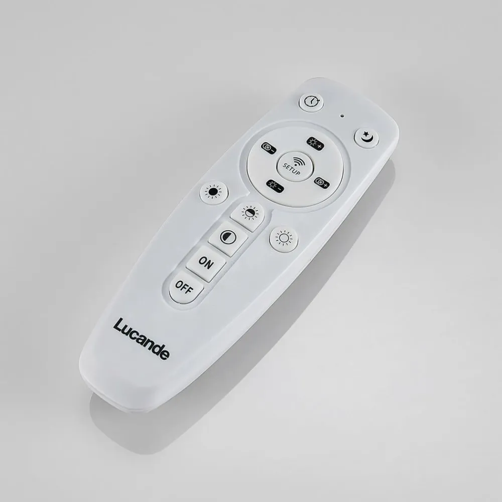 Lucande Arbejdsrum/Kontor|Loftlamper>LED-loftlampe Durun, dæmpbar, CCT, rund, 60 cm