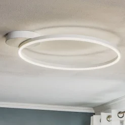 Fabas Luce Loftlamper>LED-loftlampe Giotto 1 lyskilde, hvid