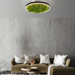 LED-loftlampe Grøn Ritus, mos dæmpbar Ø39,3cm^JUST LIGHT. GmbH Online