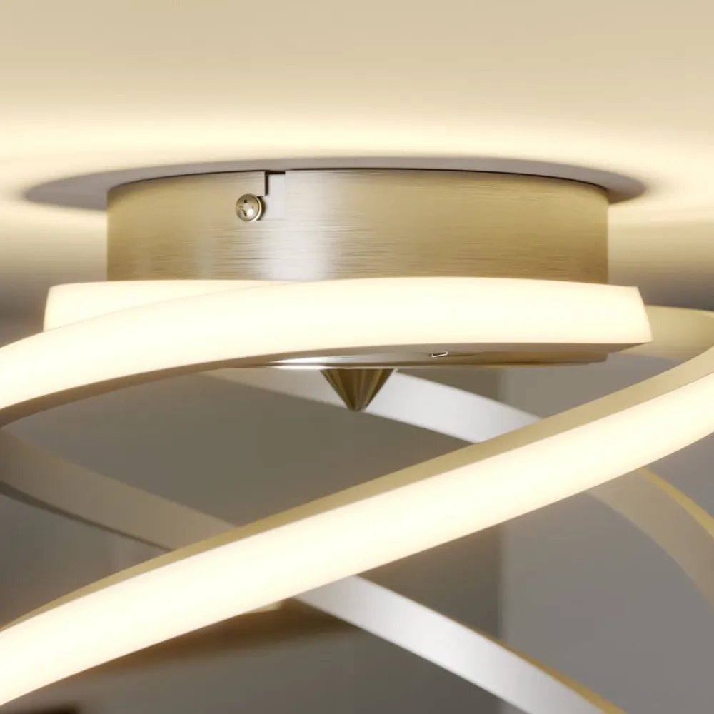 Lindby Loftlamper>LED-loftlampe Haniya, dæmpbar