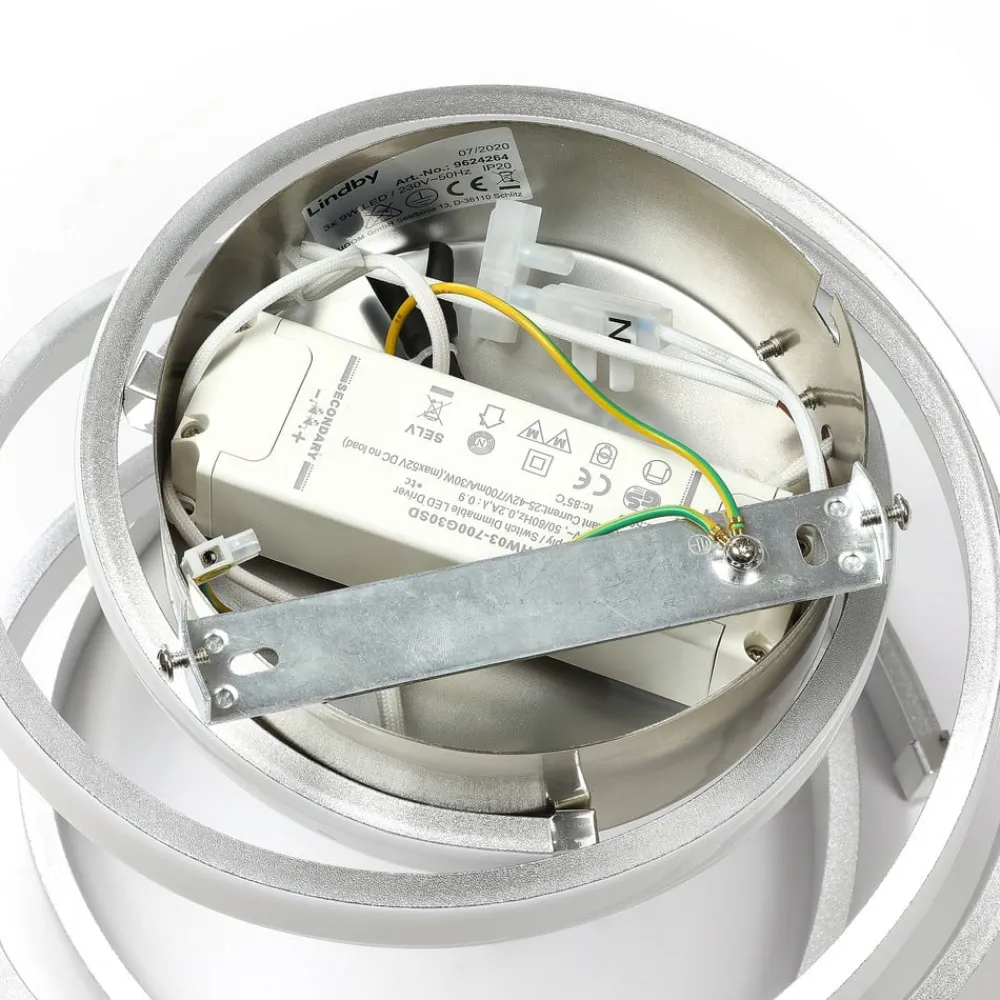 Lindby Loftlamper>LED-loftlampe Haniya, dæmpbar