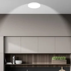 LED-loftlampe Kaida, hvid, Ø 30 cm, energiklasse A, 4.000 K^Briloner Clearance