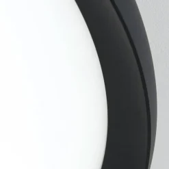 ORION LED-loftlampe Kant, Ø 60 cm sort, CCT metal/plast