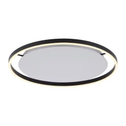 JUST LIGHT. GmbH Loftlamper>LED-loftlampe Ritus, Ø 58,5 cm, antracit