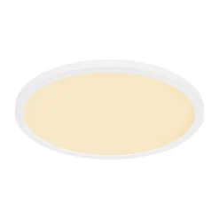 Globo LED-loftlampe Sapana, hvid, Ø 42 cm, plast, IP44