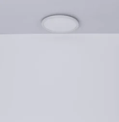 Globo LED-loftlampe Sapana, hvid, Ø 42 cm, plast, IP44