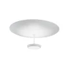 Fabas Luce LED-loftlampe Yuko, hvid, metal, 23 cm høj, dæmpbar