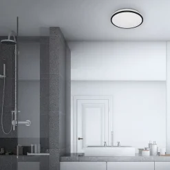 Briloner Loftlamper>LED-loftslampe 3403-015, med stjernedekor, 4.000K